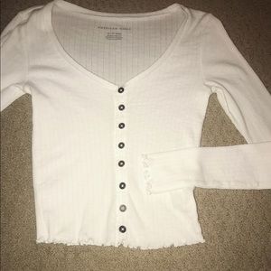 American Eagle long sleeve scooped neck sweater